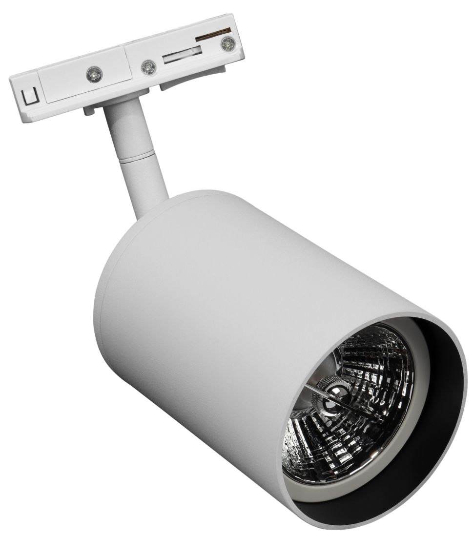 Spot para Trilho Evoled Focus AR70 Branco Antiofuscante Ø75x186x81mm LE-4132