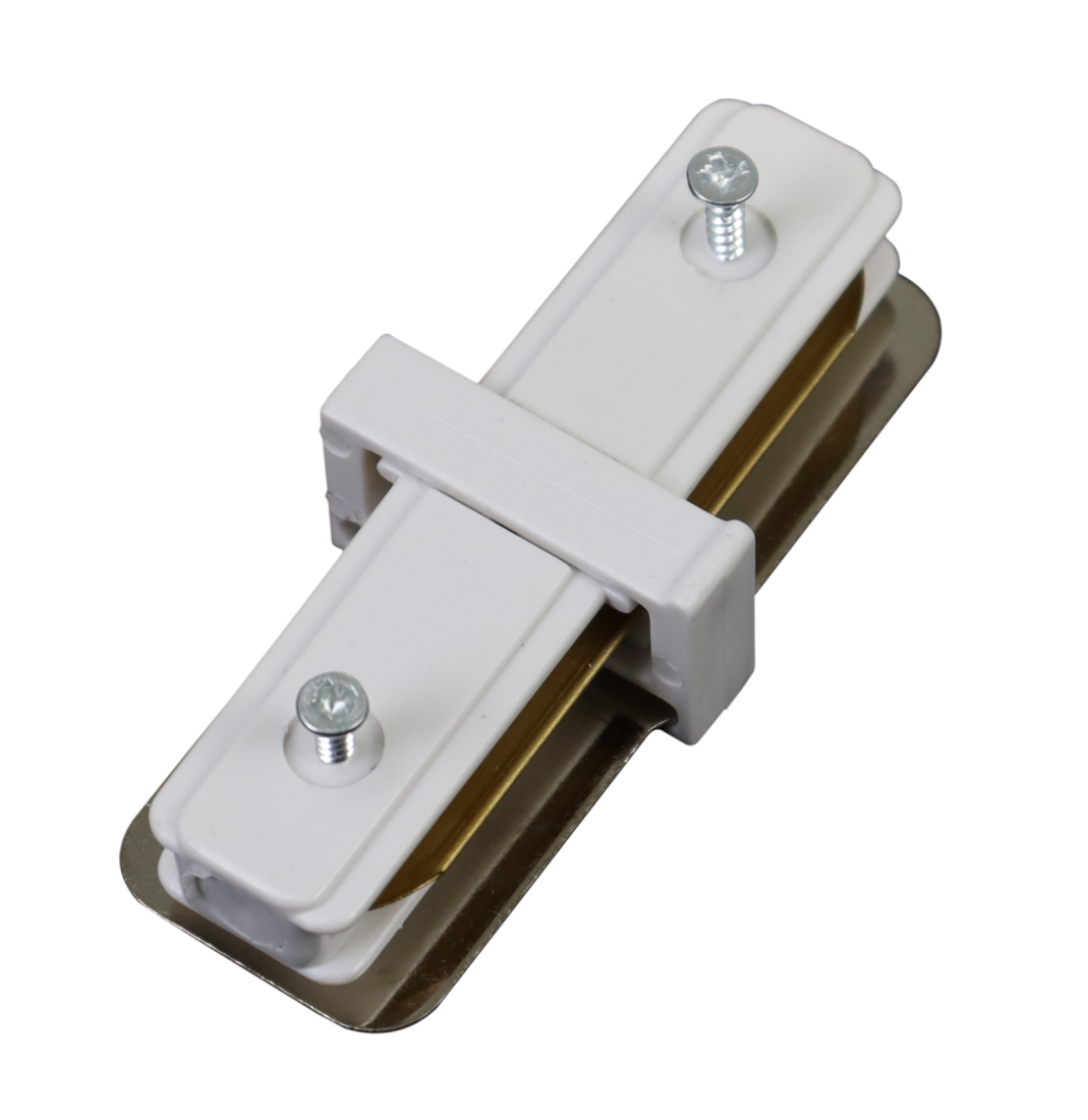 Conexão Reta Evoled Branco para Trilho Eletrificado Sobrepor LE-3562