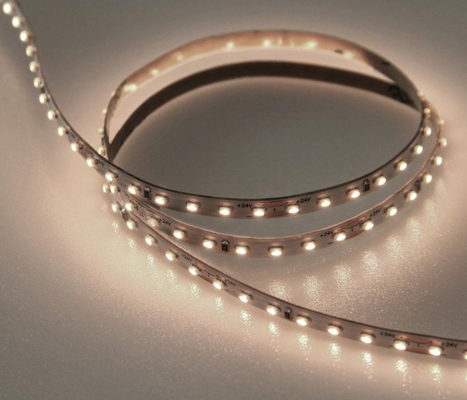Fita de LED Opus 10 watts/m 24V 4000K 168 leds IP20 IRC90 4mm (Rolo 5 metros) OPS 37400