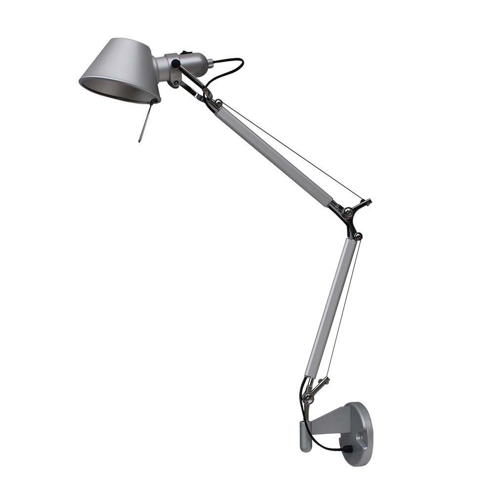 Arandela Casual Light Studioluce Drain Office Prata 1L E27 800x115x370mm AR1606