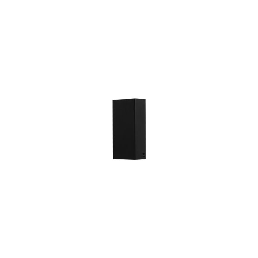 Balizador Sobrepor Stella Wall Micro 2,5 Watts 3000K IP65 Facho Fechado Preto 72x36x20mm STH21729PTO/30