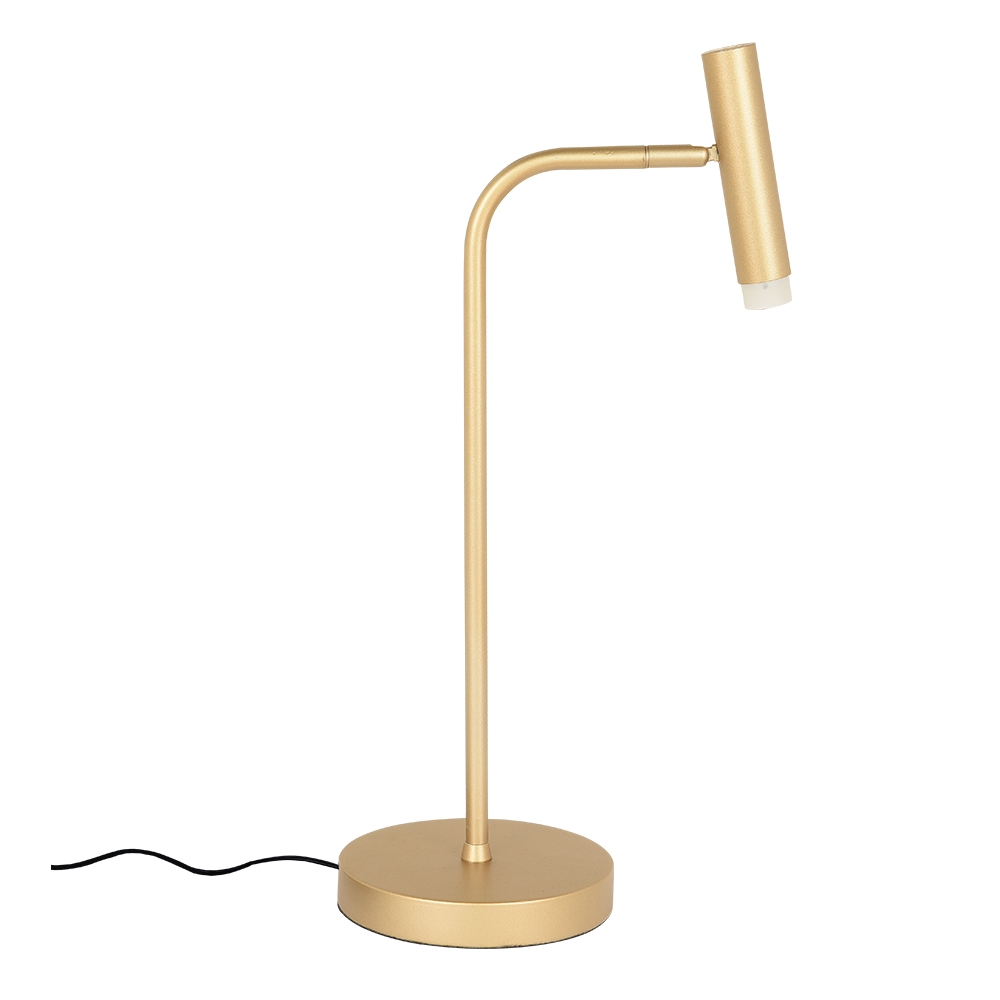 Luminária de Mesa Casual Light Studioluce Zione Dourado 3 watts 3000K 480mm LM1601DO