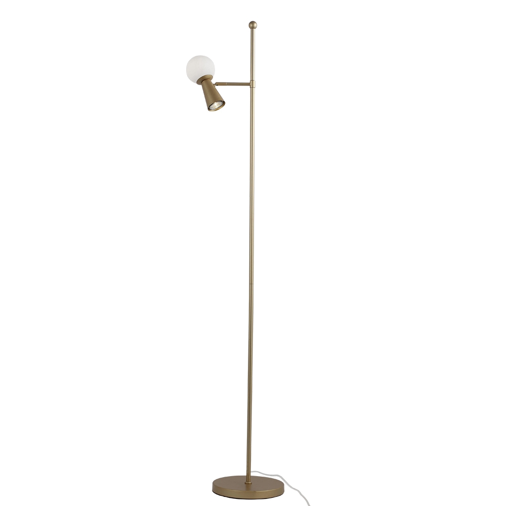 Coluna Casual Light Studioluce Sears Dourado 1L G9 + 1L GU10 1600mm CL1630DO