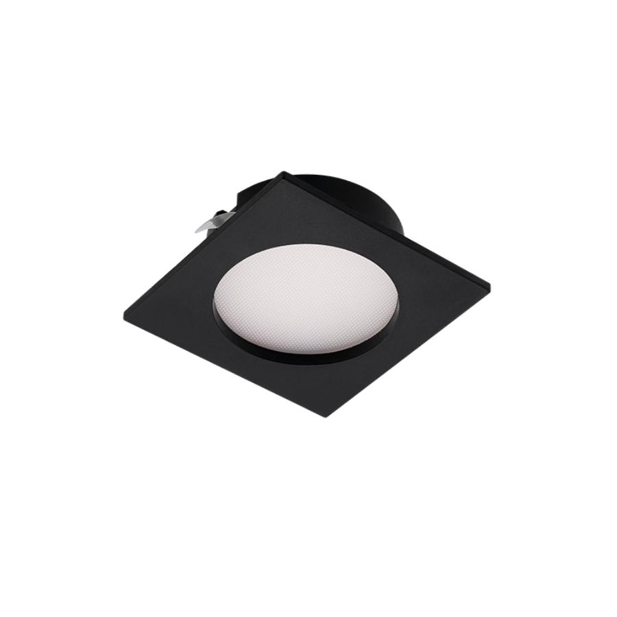 Spot de Embutir para Móveis Stella Móbili 2,5 Watts 3000K 58x58x21mm Preto STL21916PTO/30