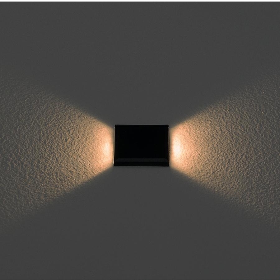Balizador Solo Stella Way Side 1,5 Watt 3000K IP67 41x73mm 2 Fachos Preto STL21714/30