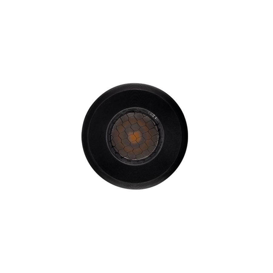Balizador Solo Stella Way UP Recuado 1 Watt 3000K IP67 Bivolt Grade Antiofuscante Ø41x73mm Preto STL21712PTO/30