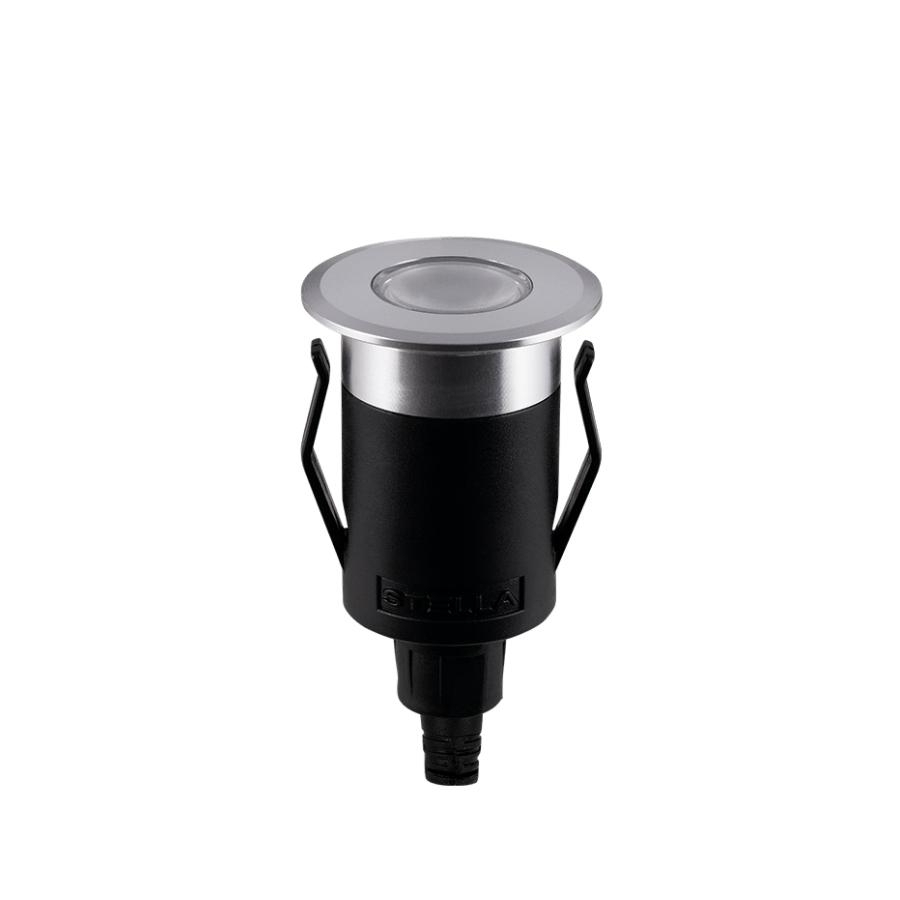 Balizador Solo Stella Way UP 1 Watt 3000K IP67 Bivolt Ø41x73mm Alumínio STL21711AL/30