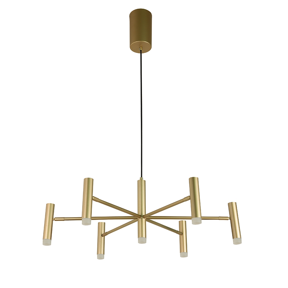 Pendente Casual Light Studioluce Zione Dourado 21 watts 3000K Ø700mm PD1498DO