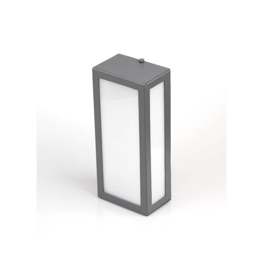 Arandela Germany Stuttgart Alumínio e Acrílico 1L E27 IP43 230x100x65mm 16500430