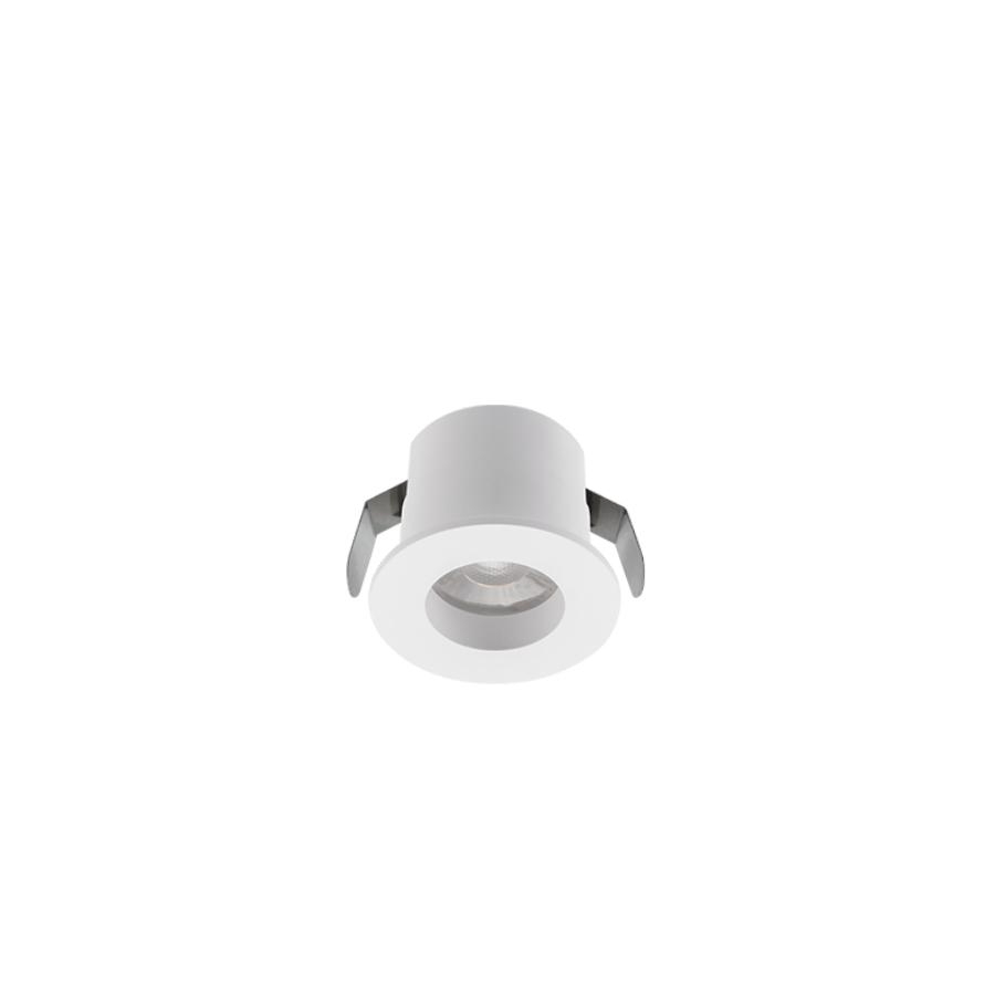 Spot de Embutir para Móveis Stella Mini Móbili 1,5 Watts 3000K Ø37x29mm Branco STL21911BR/30
