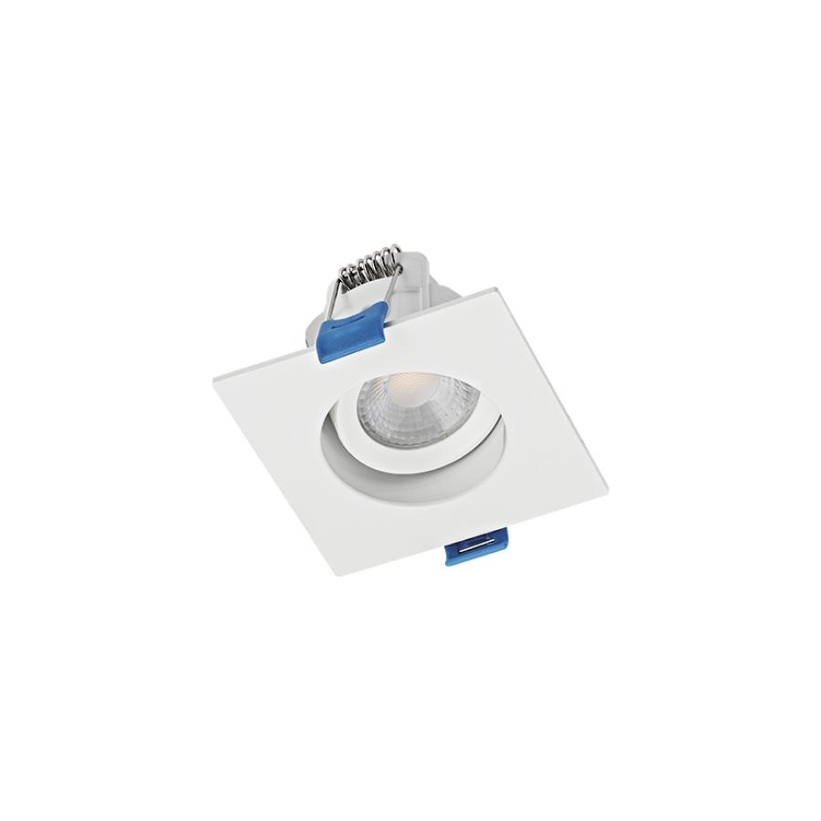 Spot Embutir Stella Easy MR11 EVO Recuado 3 Watts 3000K 75x75mm Branco STH21910BR/30 