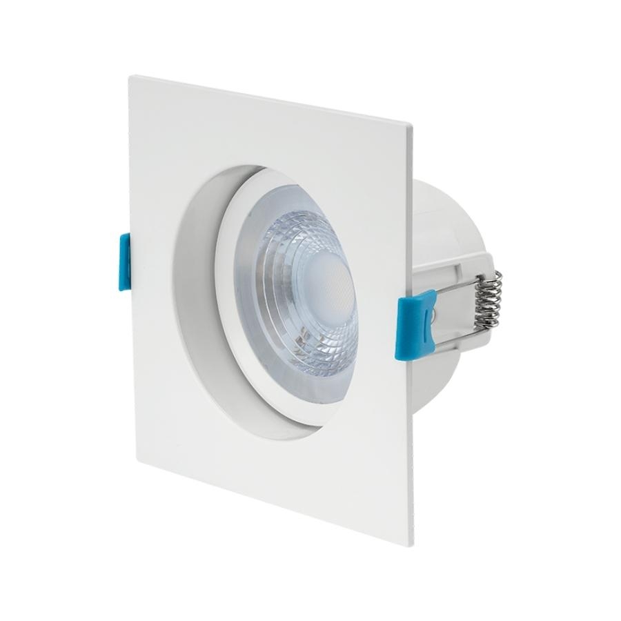 Spot Embutir Stella Easy PAR20 EVO Recuado 7 Watts 4000K 117x117mm Branco STH21930BR/40 