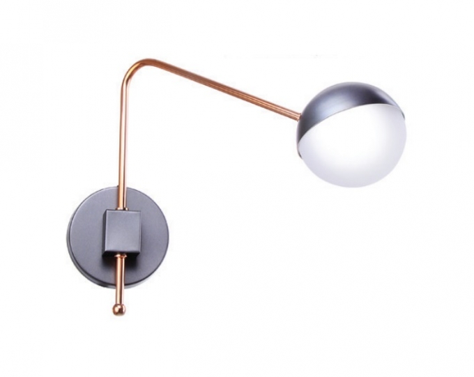Arandela Old Artisan Articulada 1L G9 Esfera Ø120mm AR-5449 