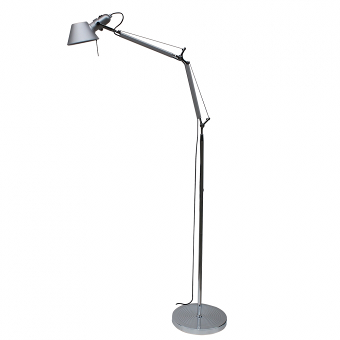 Coluna Casual Light Studioluce Drain Office Prata 1L E27 1650mm CL1604