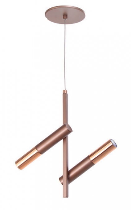 Pendente Old Artisan Tubos 2L G9 200X100X310mm PD-5484