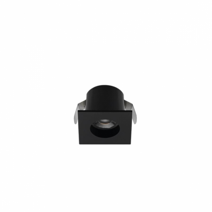 Spot de Embutir para Móveis Stella Mini Móbili 1,5 Watts 3000K 37x37x29mm Preto STL21912PTO/30
