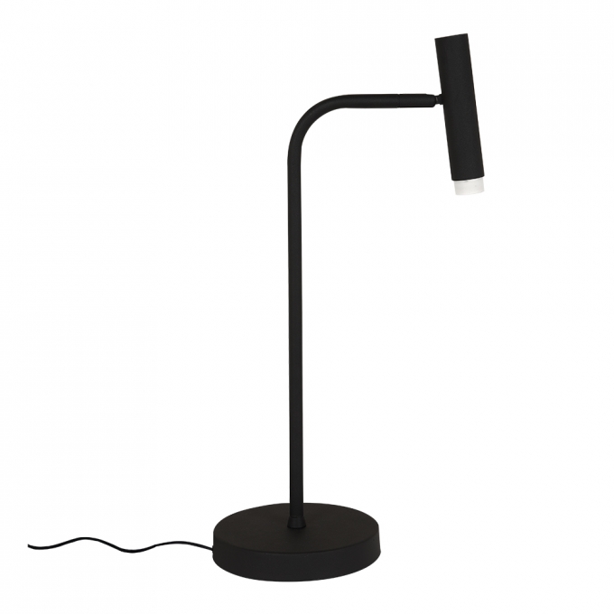 Luminária de Mesa Casual Light Studioluce Zione Preto 3 watts 3000K 480mm LM1601