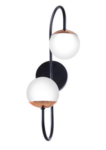 Arandela Old Artisan 2L G9 Esfera Ø120mm 480mm  AR-5439 