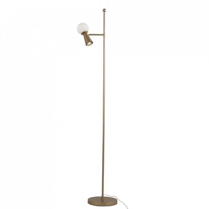 Coluna Casual Light Studioluce Sears Dourado 1L G9 + 1L GU10 1600mm CL1630DO