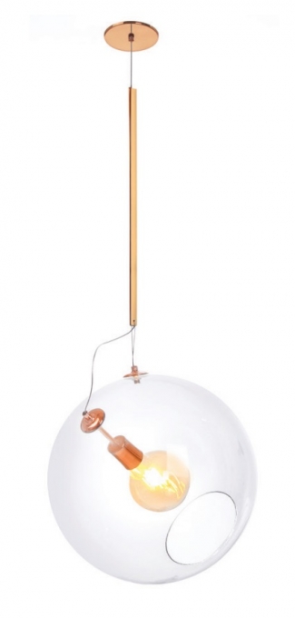 Pendente Old Artisan Esfera Ø300mm 1L E27 Bocal Inclinado PD-5477 