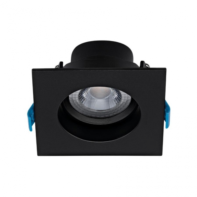 Spot Embutir Stella Easy MR16 EVO Recuado 4,5 Watts 3000K 95x95mm Preto STH21920PTO/30 