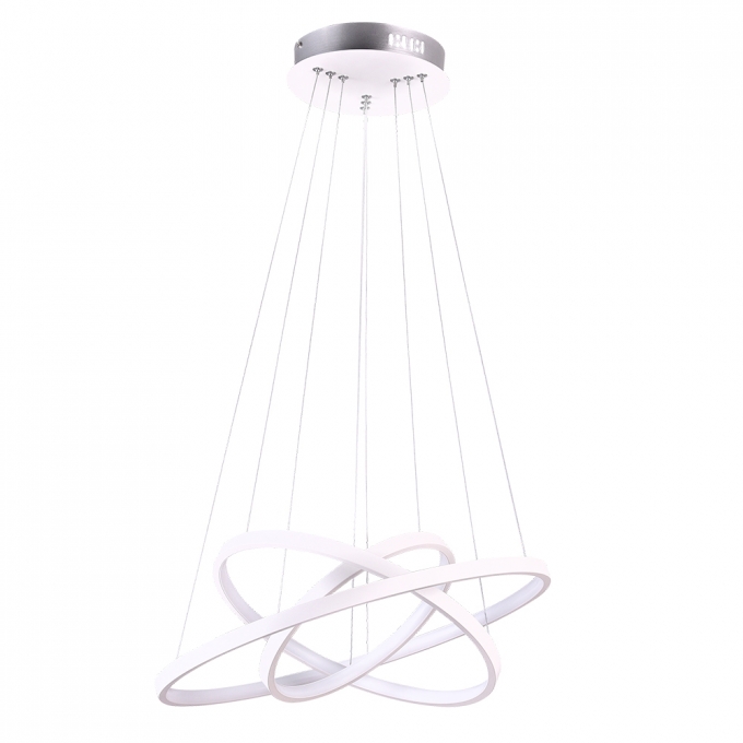 Pendente Casual Light Studioluce Montreal Branco 35W 3000K Ø600/500/400mm QPD1303-BR 
