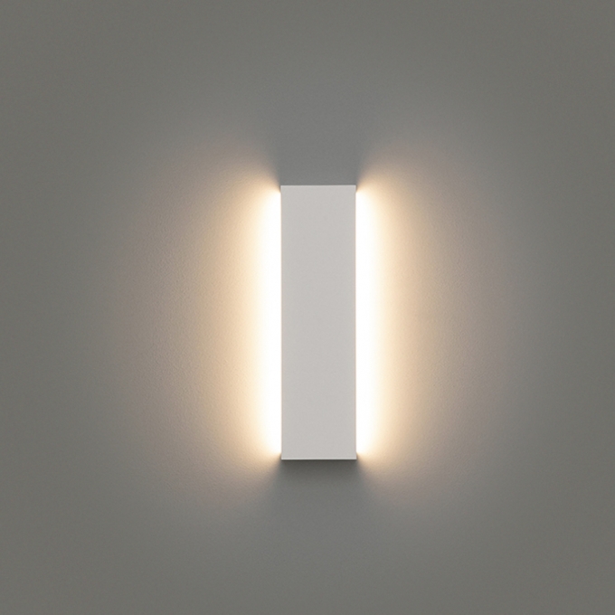 Arandela LED Stella Reflex 42cm 12 Watts 3000K IP65 Bivolt Branco STH9740BR/30