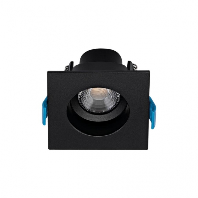 Spot Embutir Stella Easy MR11 EVO Recuado 3 Watts 3000K 75x75mm Preto STH21910PTO/30 
