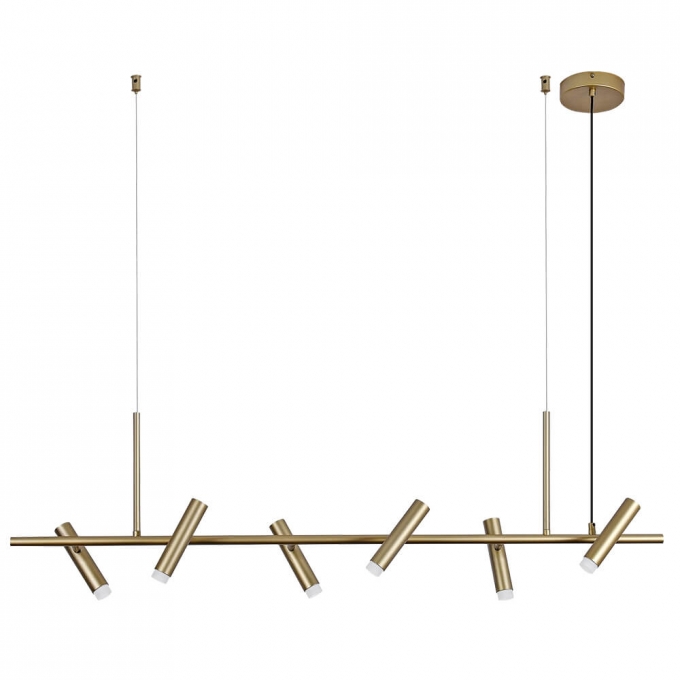 Pendente Casual Light Studioluce Zione Dourado 18W 3000K 1160x225mm PD1491DO