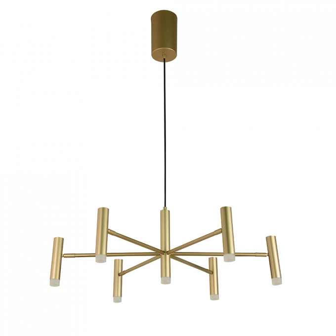 Pendente Casual Light Studioluce Zione Dourado 21 watts 3000K Ø700mm PD1498DO