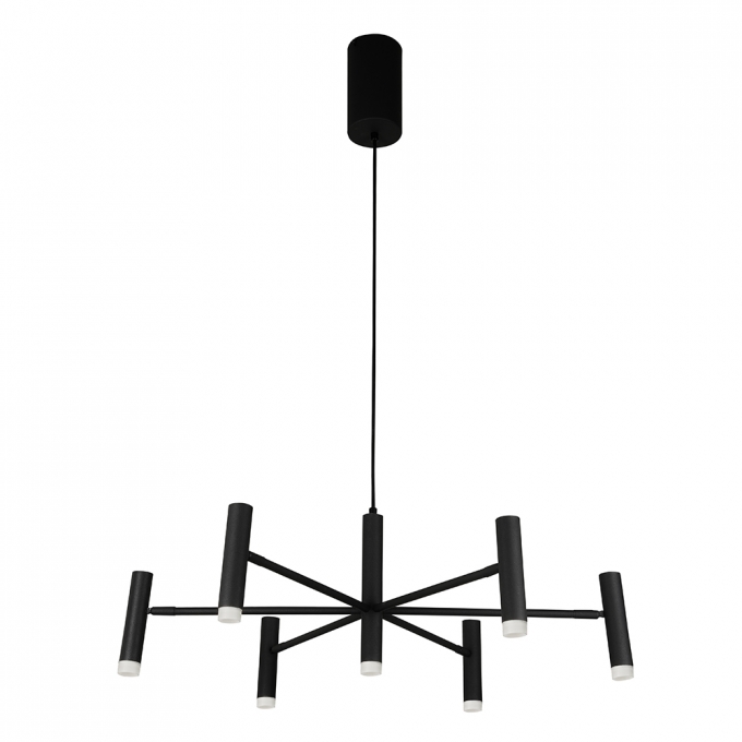 Pendente Casual Light Studioluce Zione Preto 21 watts 3000K Ø700mm PD1498