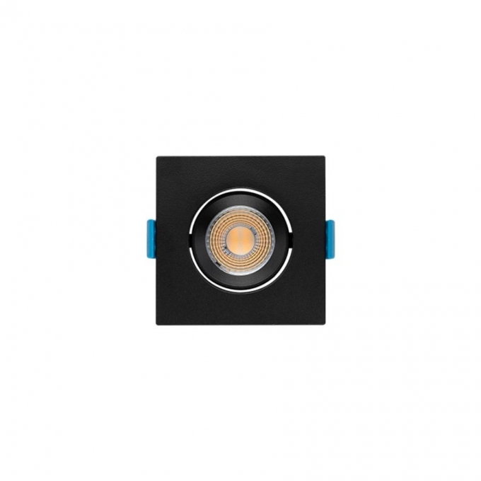 Spot Embutir Stella Easy MR11 EVO Recuado 3 Watts 3000K 75x75mm Preto STH21910PTO/30 