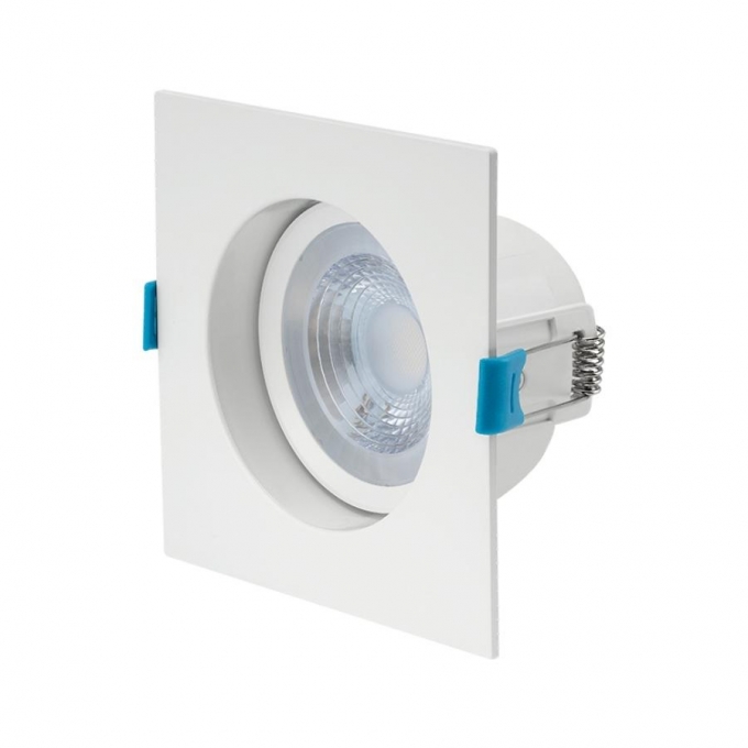 Spot Embutir Stella Easy PAR20 EVO Recuado 7 Watts 4000K 117x117mm Branco STH21930BR/40 