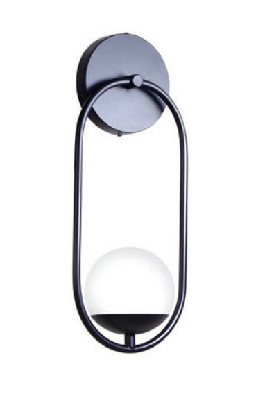 Arandela Old Artisan Pendulo 1L G9 Esfera Ø120mm 160x380mm AR-5442 
