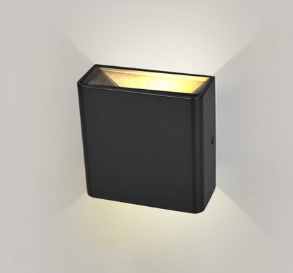 Arandela Opus LED 3 Watts IP65 3000K Marron 120x120x50mm OPS 34980
