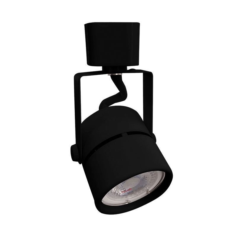 Spot pra Trilho Opus LED MR16 GU10 Preto Ø60mm OPS 39671