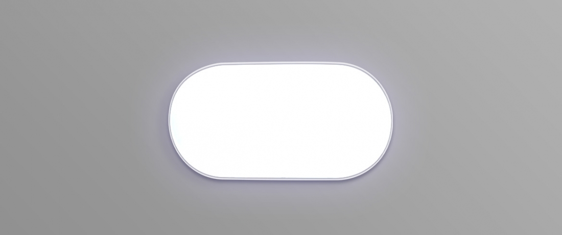 Arandela Opus LED Tartaruga Mini Casco 8 Watts IP65 6500K Branco 157x80mm OPS 31798