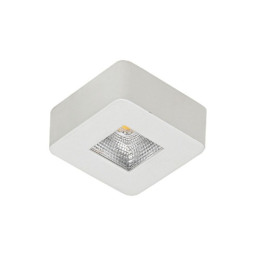 Spot Sobrepor Opus LED 5 watts 3000K Branco 62x62x26mm OPS 33259
