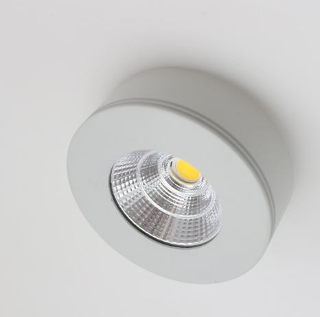 Spot Sobrepor Opus LED 5 watts 4000K Branco Ø62x26mm OPS 35505