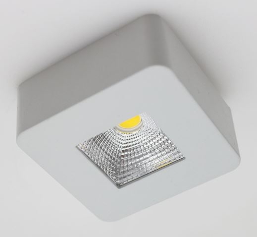 Spot Sobrepor Opus LED 5 watts 4000K Branco 62x62x26mm OPS 35512