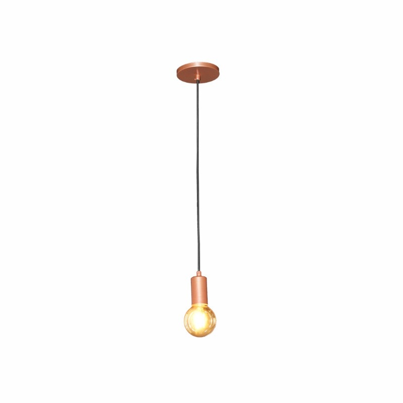Pendente DM LUMI Joy Alumínio 1L E27 70x70mm 609/1