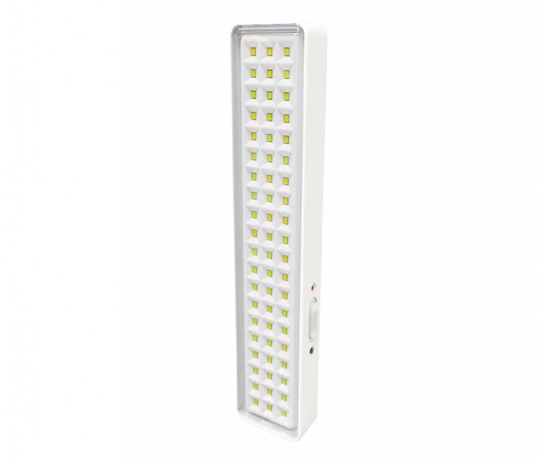 Luminária de Emergência Opus LED 4W 6500K 120° 30 Leds IP20 250x55mm OPS 35956