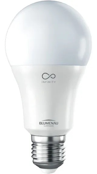 Bulbo LED Smart Light Infinity 9 watts RGB Wifi Alexa Google Blumenau 60029004