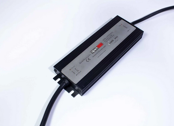 Fonte 12V Slim Alpertone Blindada 100W 8,3A IP67 Bivolt  180x60x18mm CLPS100 060