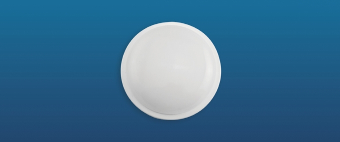 Arandela Opus LED Tartaruga Atalaia 15 Watts IP65 3000K Branco Ø167mm OPS 30692