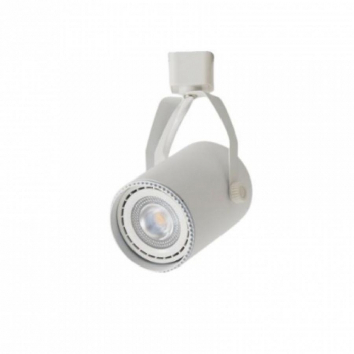 Spot pra Trilho Opus LED AR70 GU10 Branco Ø78mm OPS 81874