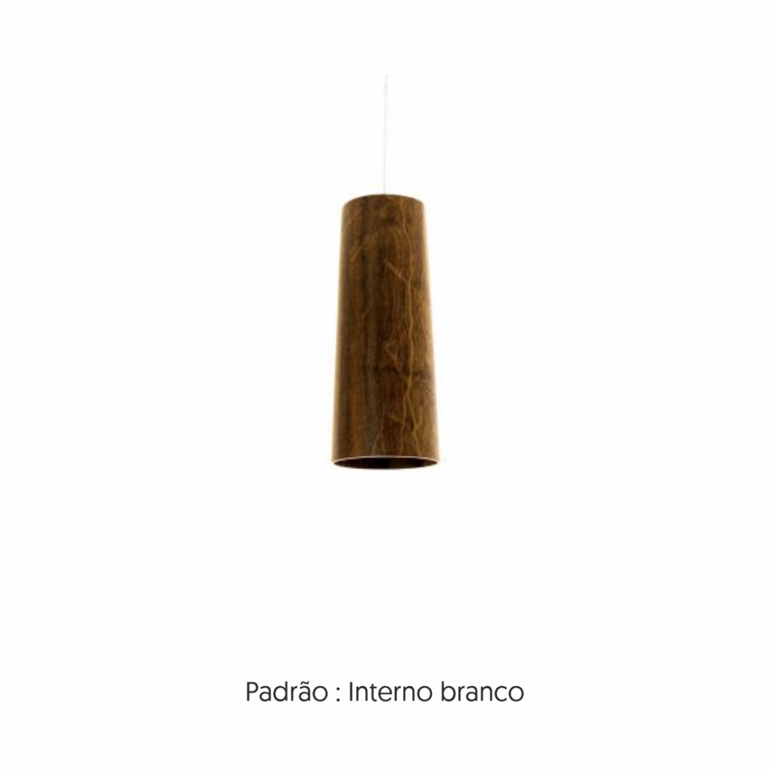 Pendente Accord Aberto Cônico Longo 1L E27 Ø120x300mm 116