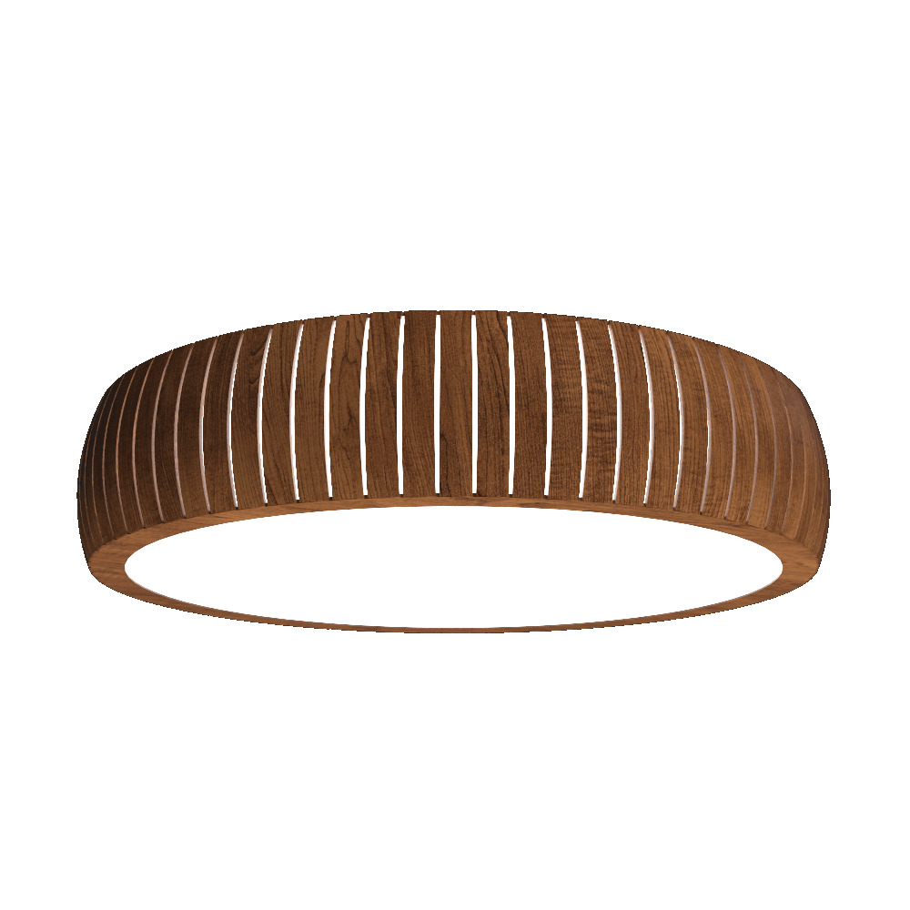 Plafon Accord Barril Ripado 3L E27 Ø500x150mm 5038