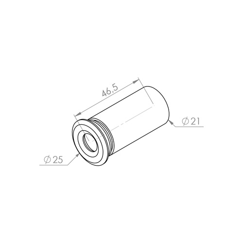 Embutido Direct Light Microdot 0,2 watts Bivolt 2700K IRC90 IP66 Ø25mm DL EB6