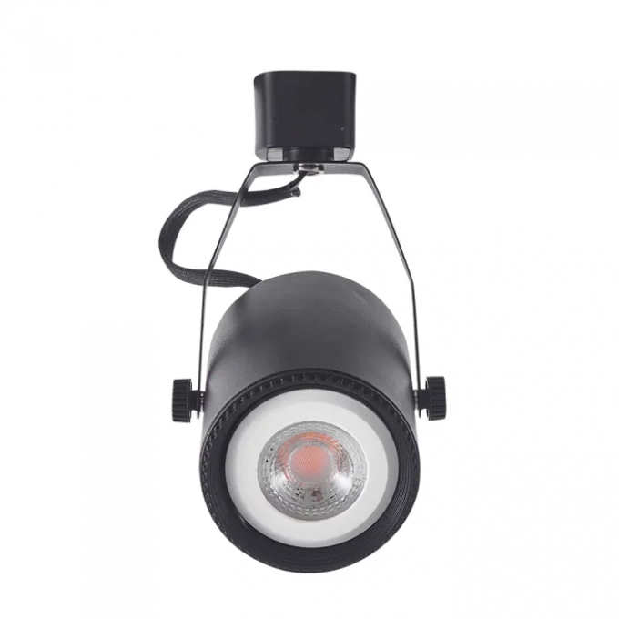 Spot pra Trilho Opus LED AR70 GU10 Preto Ø78mm OPS 81881